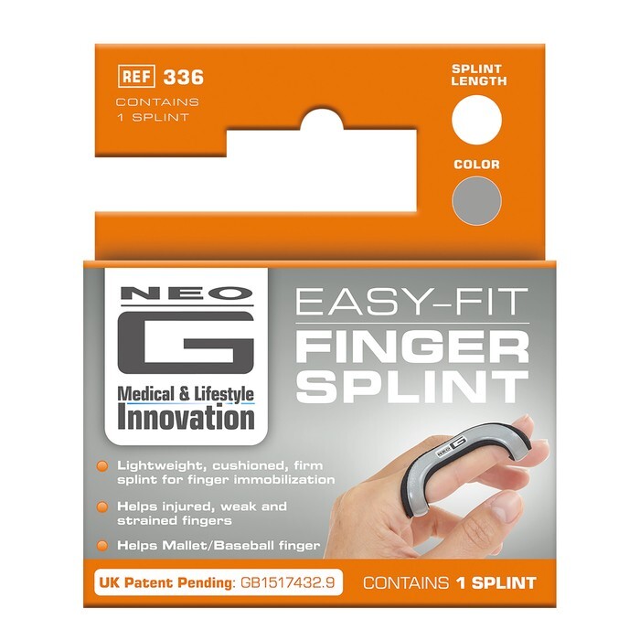 NEO G FINGER SPLINT EASY-FIT MEDIUM