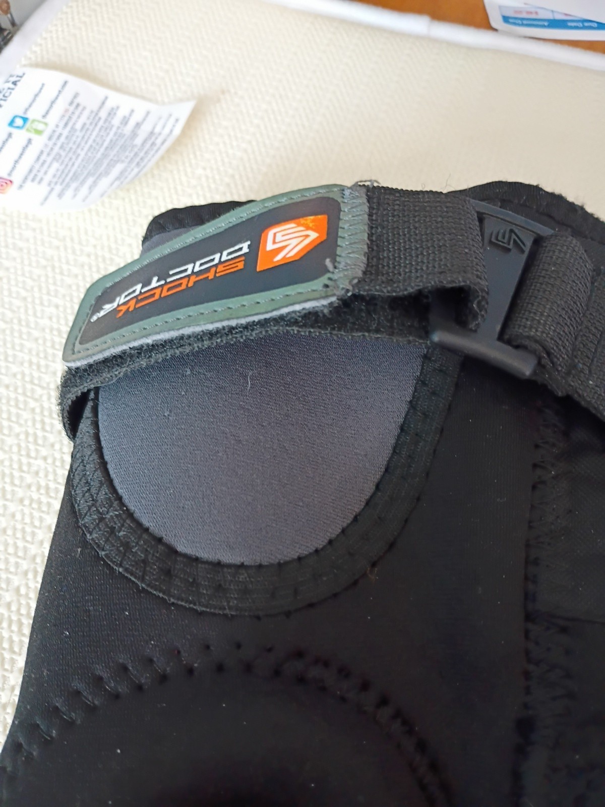 Shock Doctor 872 Knee Support Brace x3 Dual Hinges X-large Adjust Straps Used