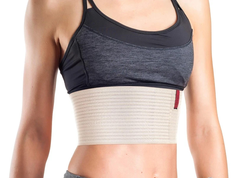 New Ortonyx 6.25 Broken Rib Support Brace Elastic Chest Wrap Compression S-M