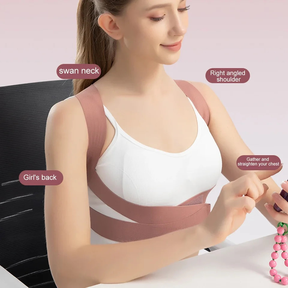 Back Posture Corrector Belt Spine Support Hunchback Straightening Brace