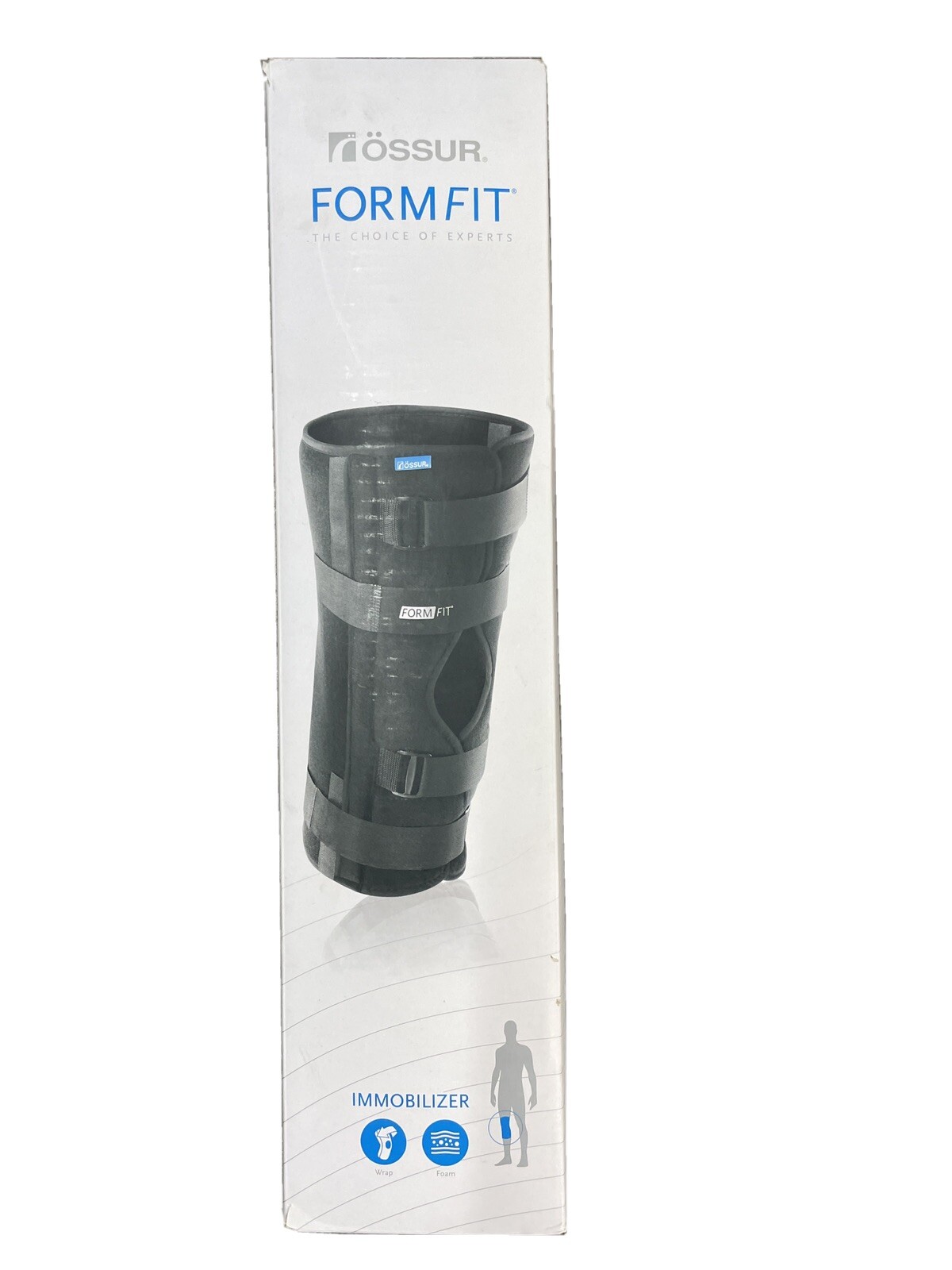 Ossur Form Fit Knee Immobilizer Universal – 3 Panel 20 Inch – Black – DEAL!