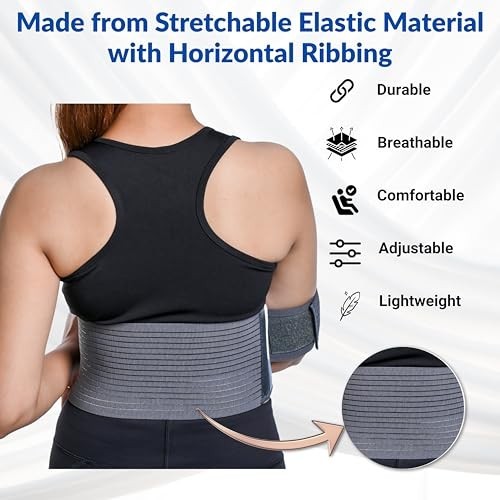 Shoulder Support Brace Arm Sling Immobilizer 31-35 Inch Cotton Left Right