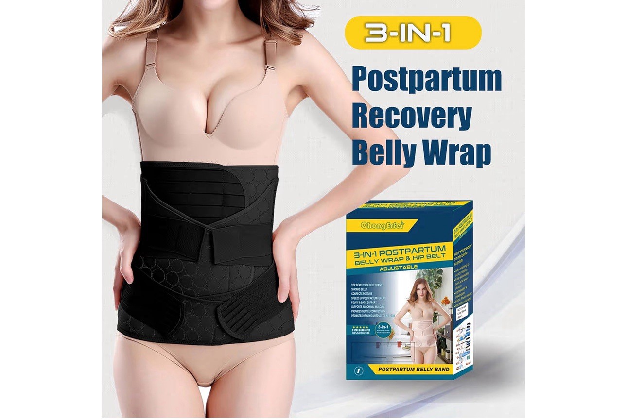 Postpartum Belly band Postpartum Recovery Surgery Belly Wrap for -Section Her…