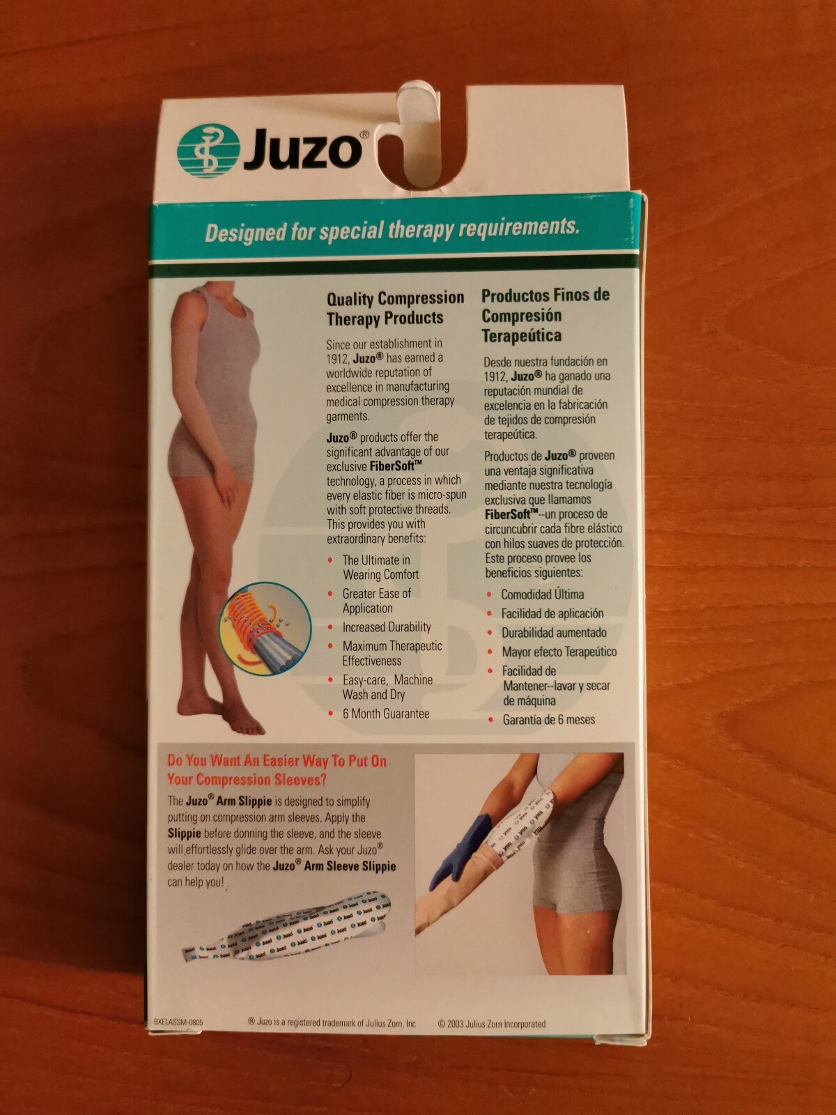Juzo Soft Armsleeve 30-40 MMHG Comp. 3512 Arm Sleeve – Silicone Border Size II