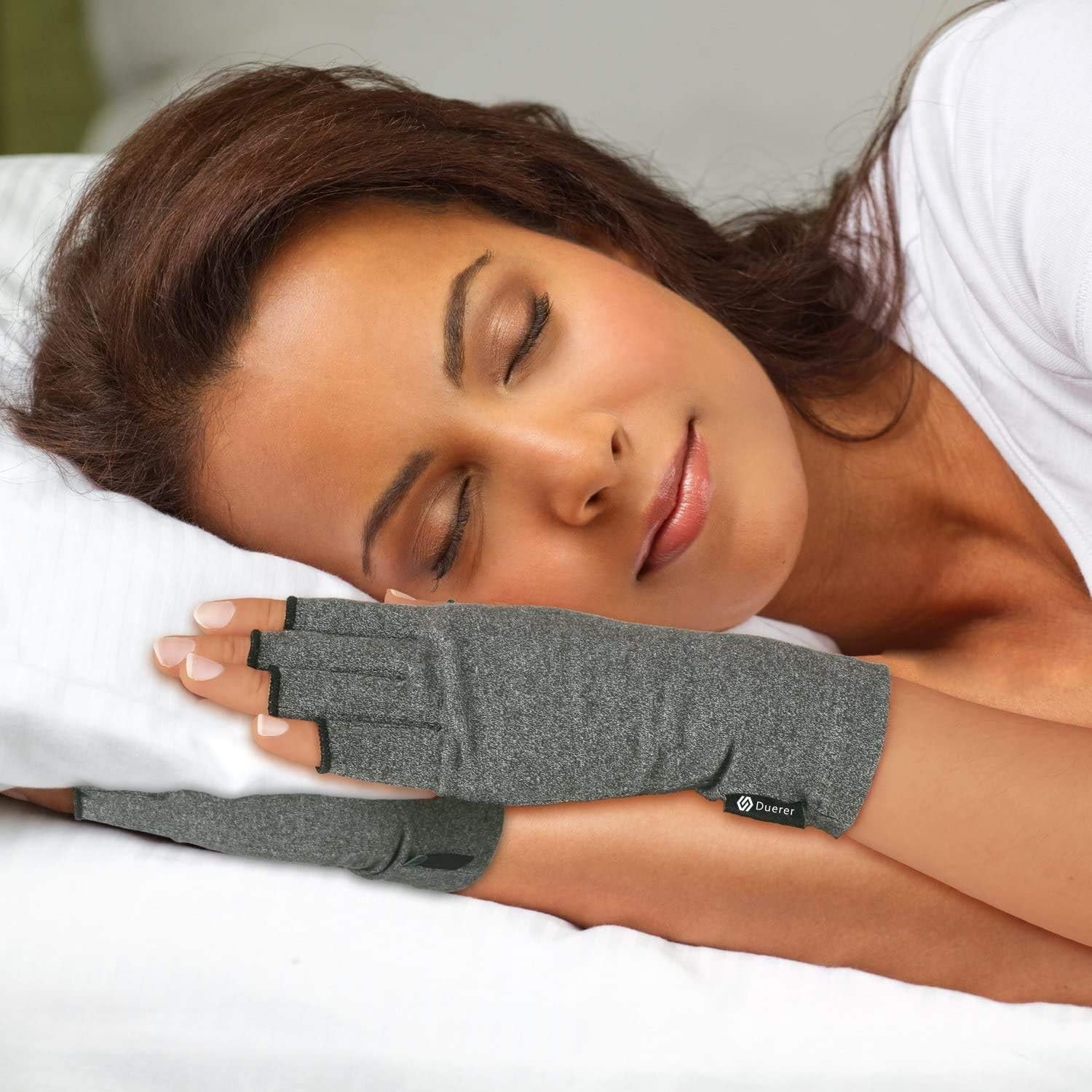 Lightweight Fingerless Compression Gloves for Arthritis & Carpal Tunnel Relief