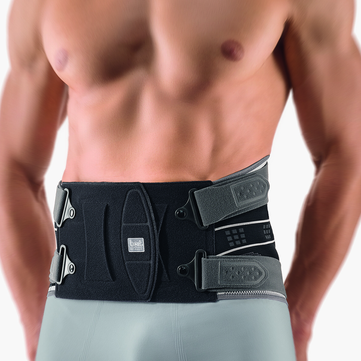 BORT 104760 StabiloPlus Bridging Back Brace, Stabilization Lumbar Spine Brace