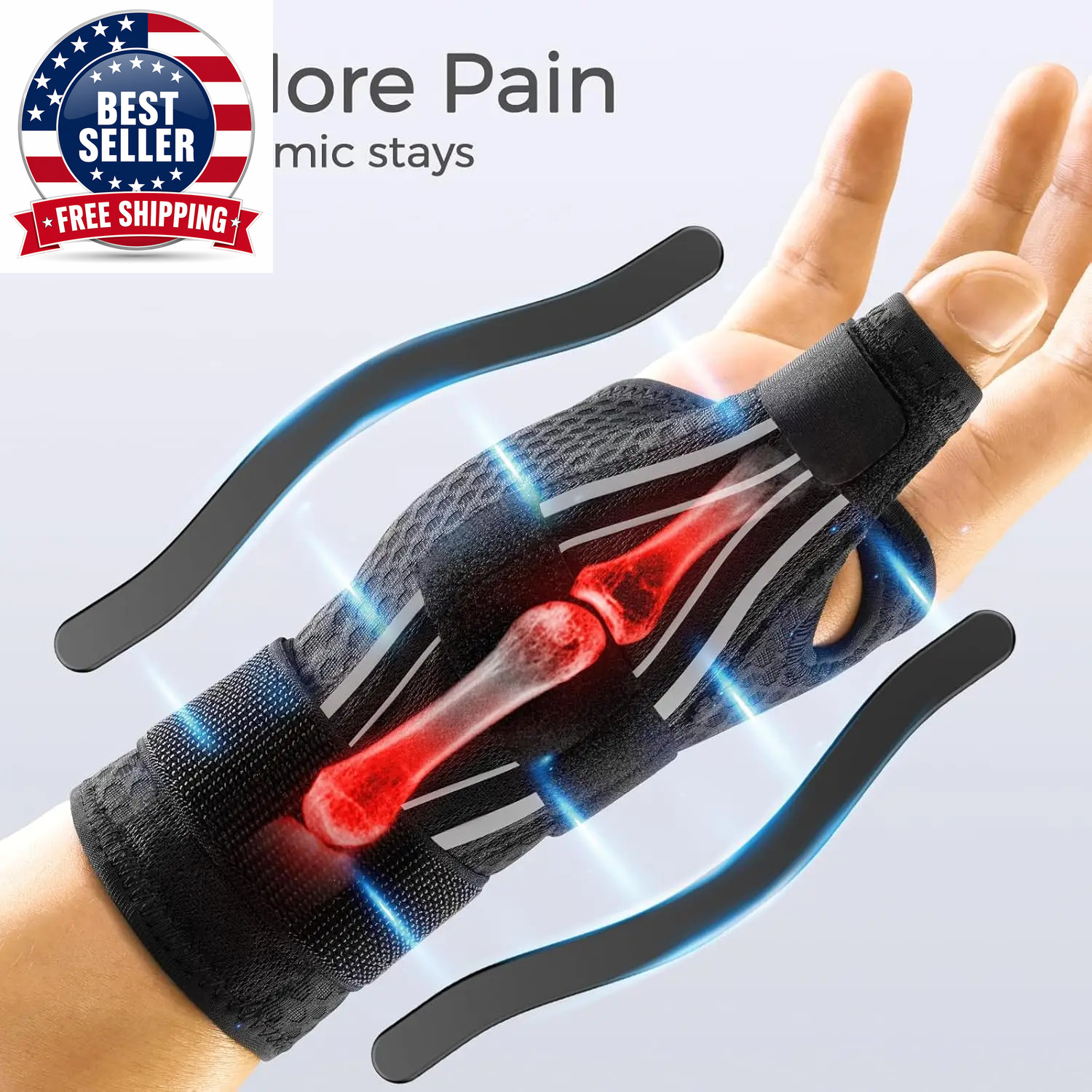 Thumb Brace Support for Arthritis Pain and Support, Thumb Spica Splint Thumb Sta