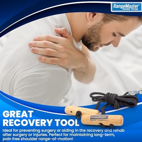 Shoulder Pulley Over The Door Physical Therapy Arm Rehab Rotator Cuff Surgery