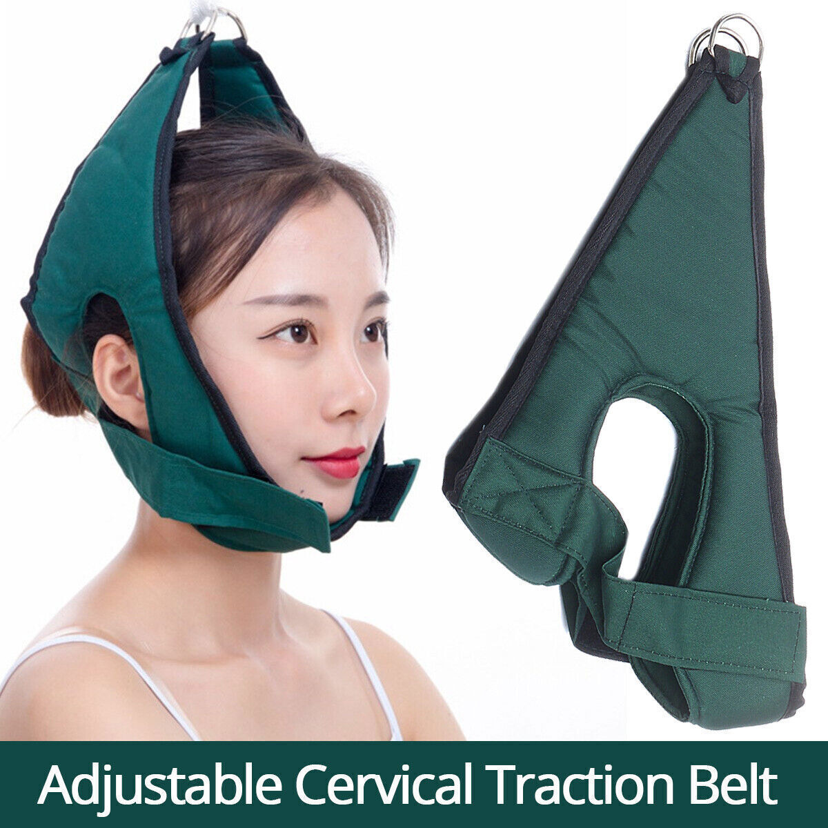 Adjustable Hanging Neck Stretcher Cervical Pain Relief Traction Belt Device