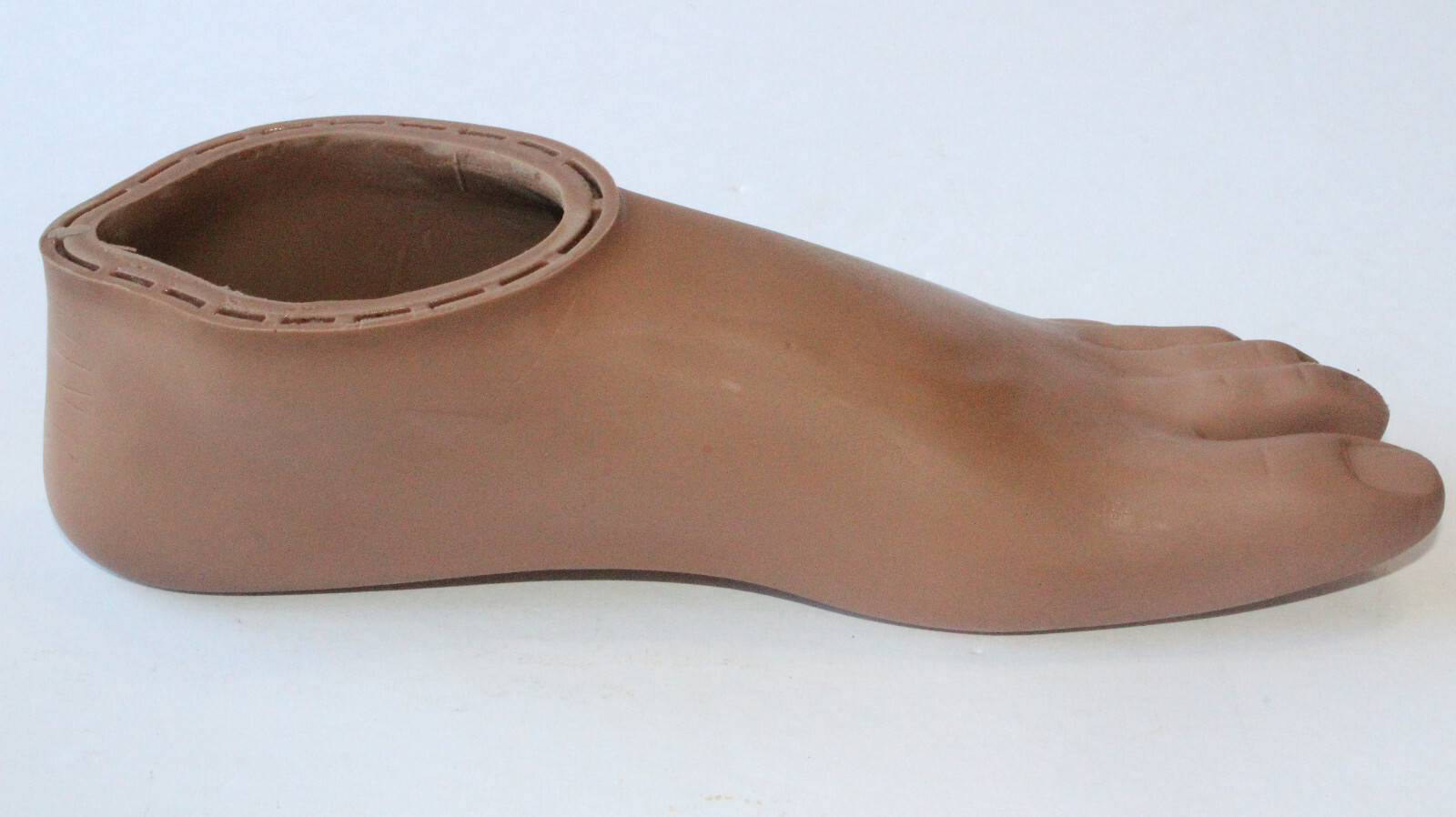 OSSUR PROSTHETIC K2 SENSATION LEFT SANDAL TOE FOOT SHELL Sz 28 BROWN