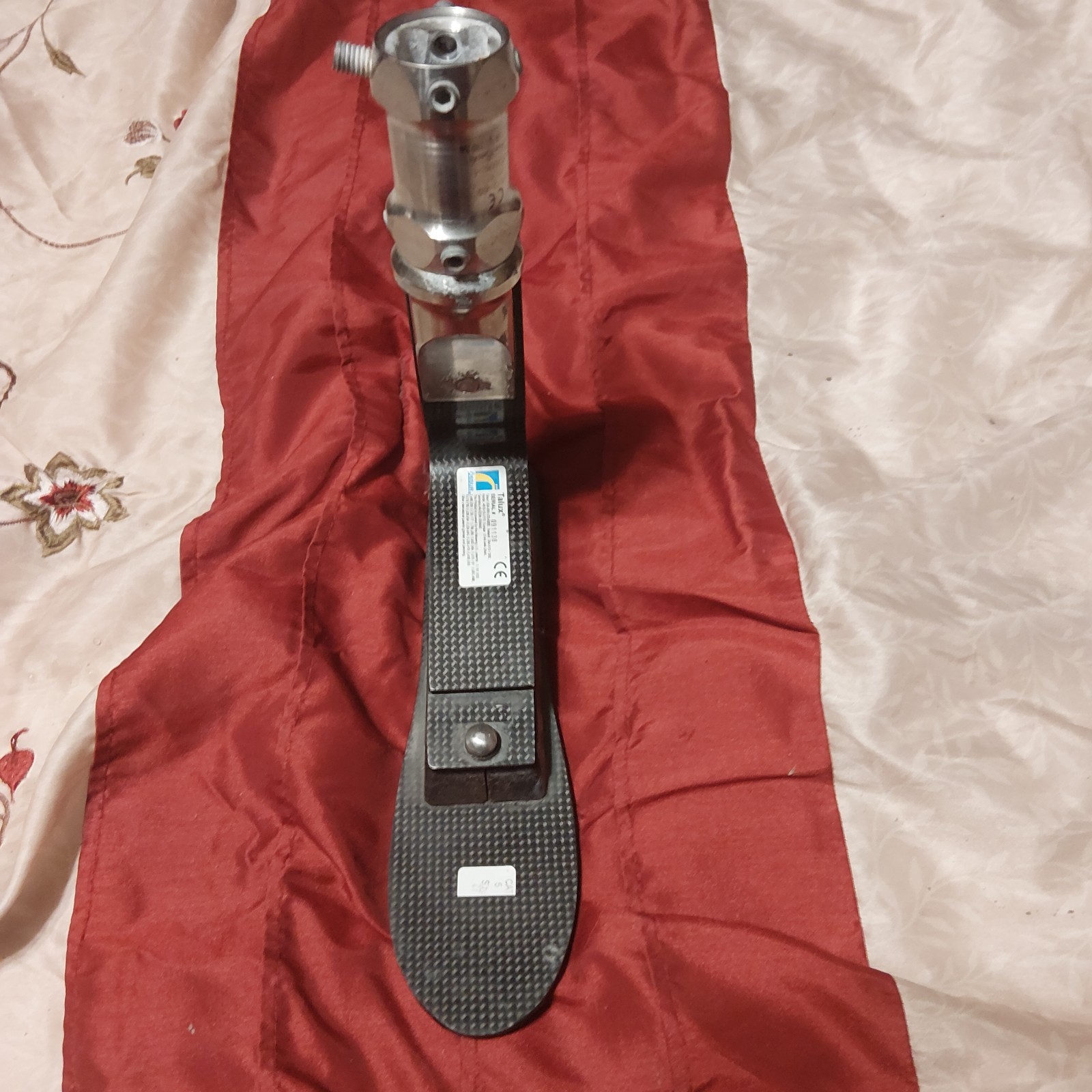 Talux By Ossur PROSTHETIC Leg Serial #091138