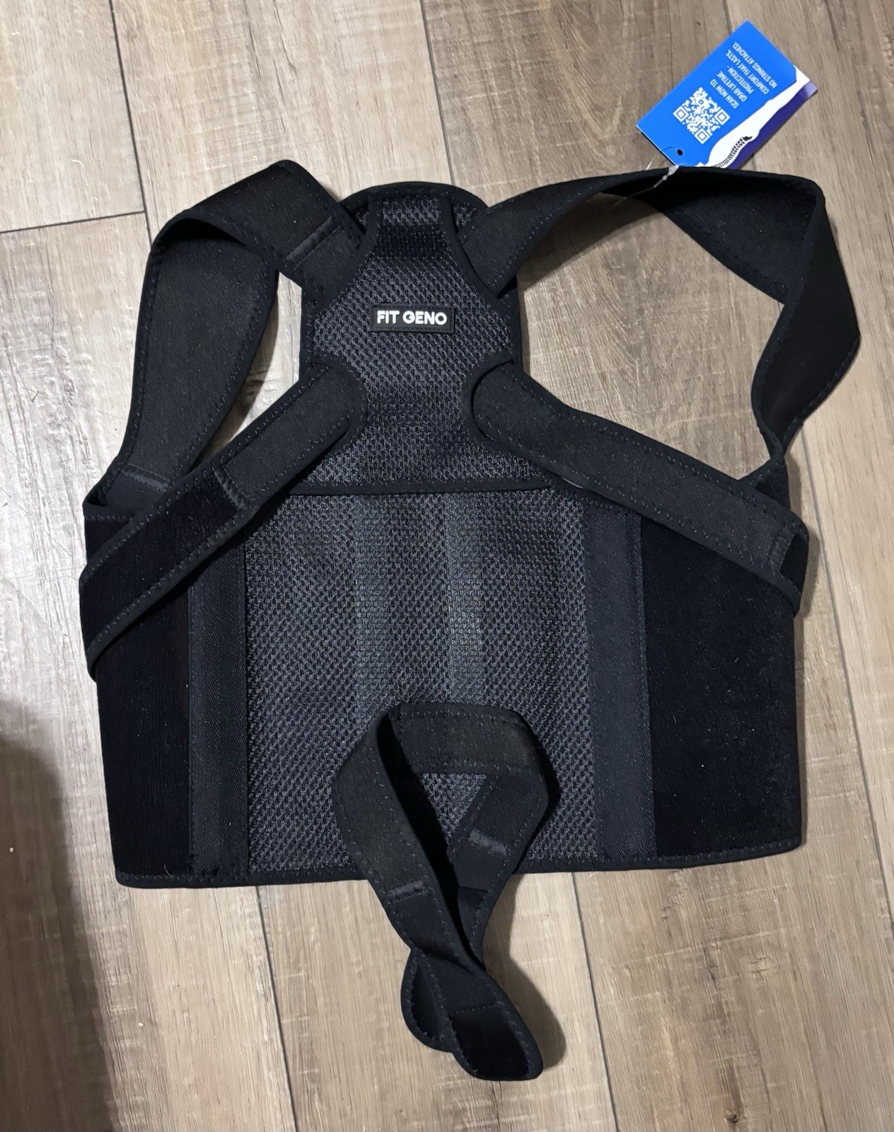 NEW – FIT GENO Adjustable Posture Corrector Brace Back – Medium