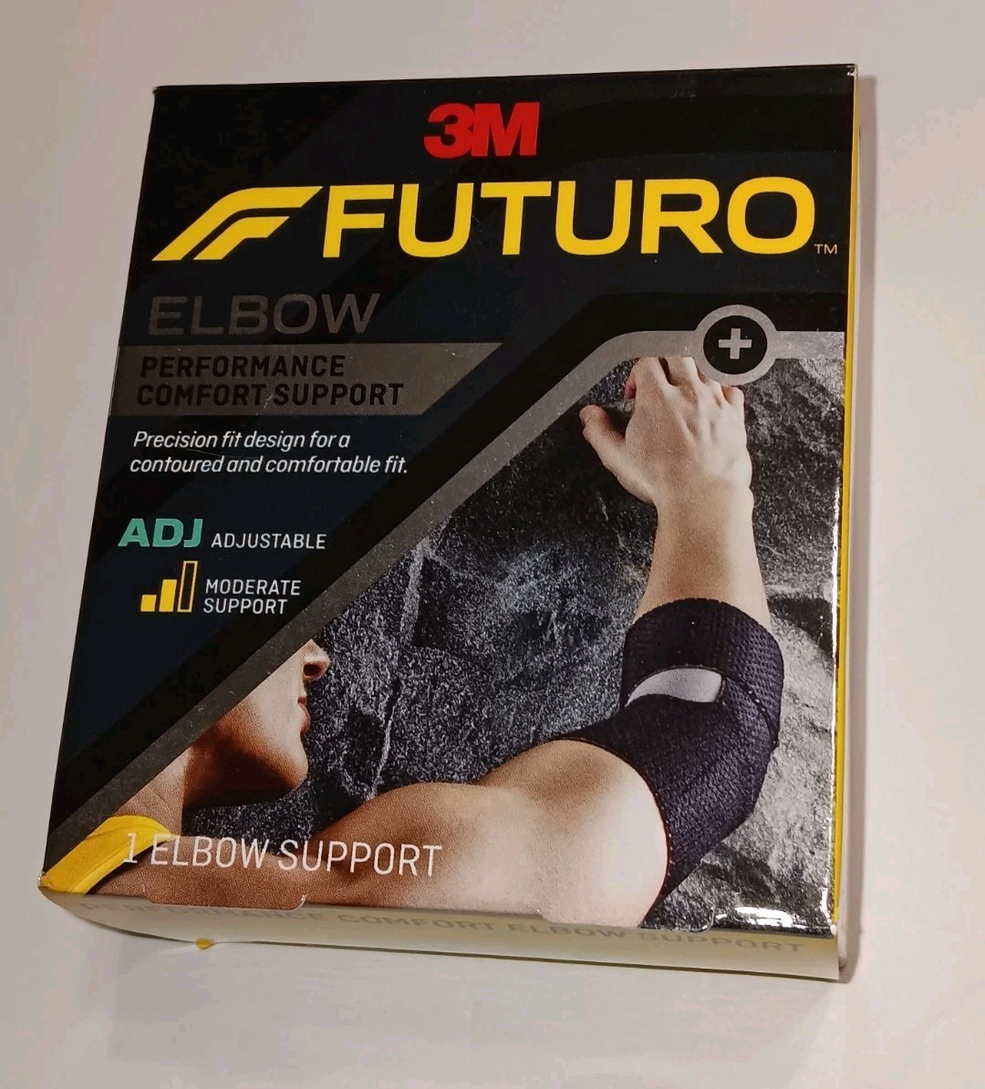 3M Futuro Elbow Brace Performance Comfort Support Adjustable Moderate Support