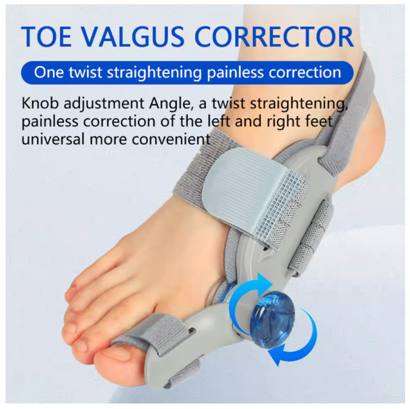 Pain Relief Foot Treatments Fat Finger Corrector Angle Adjustable Knob Foot Care