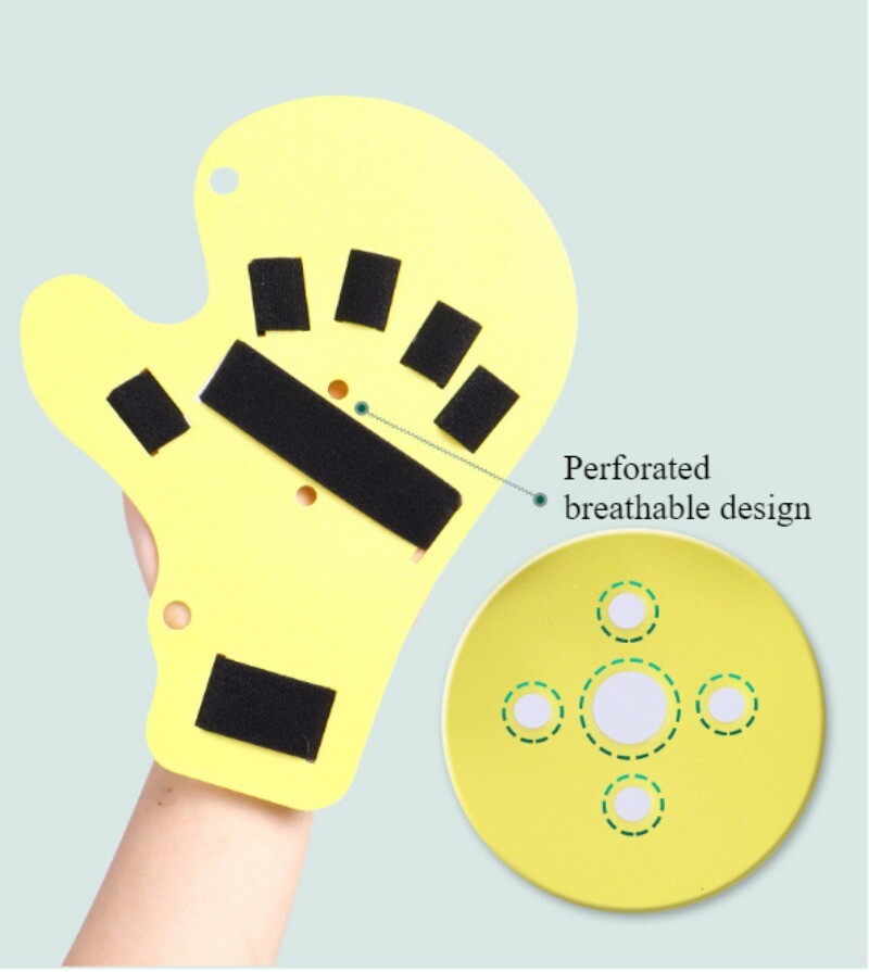 Finger Orthotics Fingerboard Stroke Hand Splint Training Support for Both Hand
