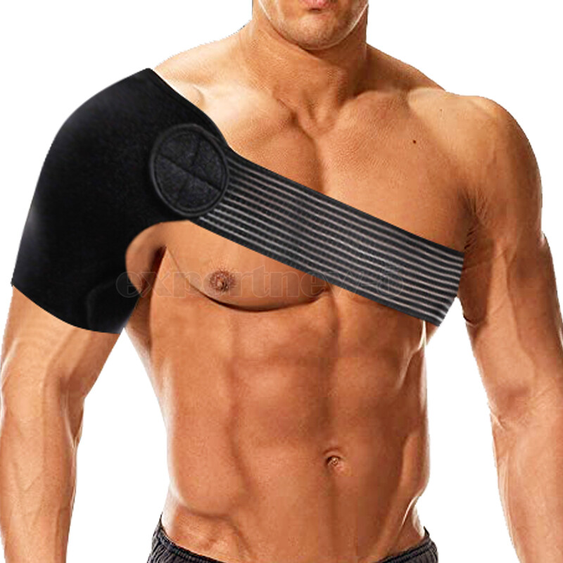 Shoulder Brace Sleeve Compression Support Torn Rotator Cuff Relief Joint AC Pain