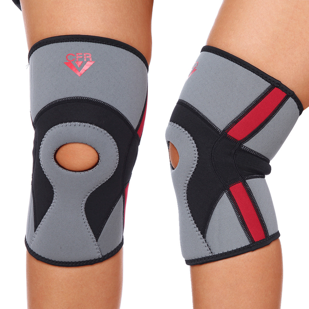 Knee Brace Support Compression Sleeve Workout Gym Sport Arthritis Joint Pain CFR