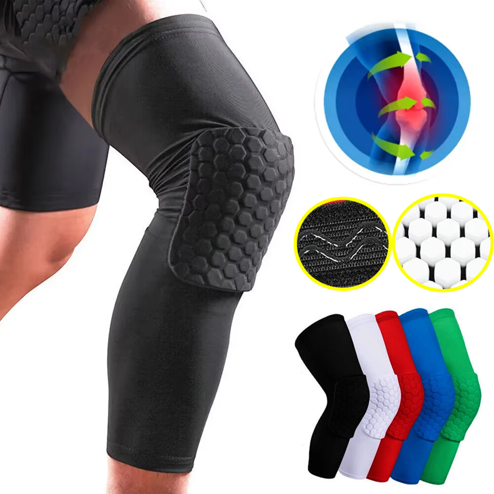Knee Compression Pads Compression Knee Sleeve for Knee Pain Honeycomb Protection