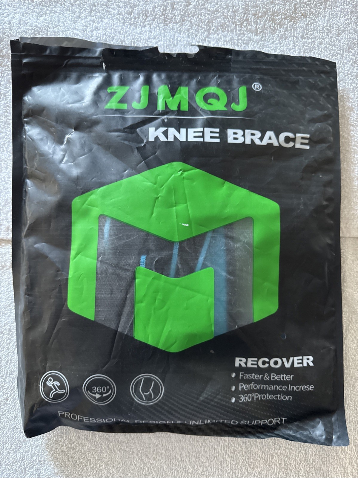 ZJMQJ Knee Brace with straps 3XL – Used Excellent Condition – 1 Brace