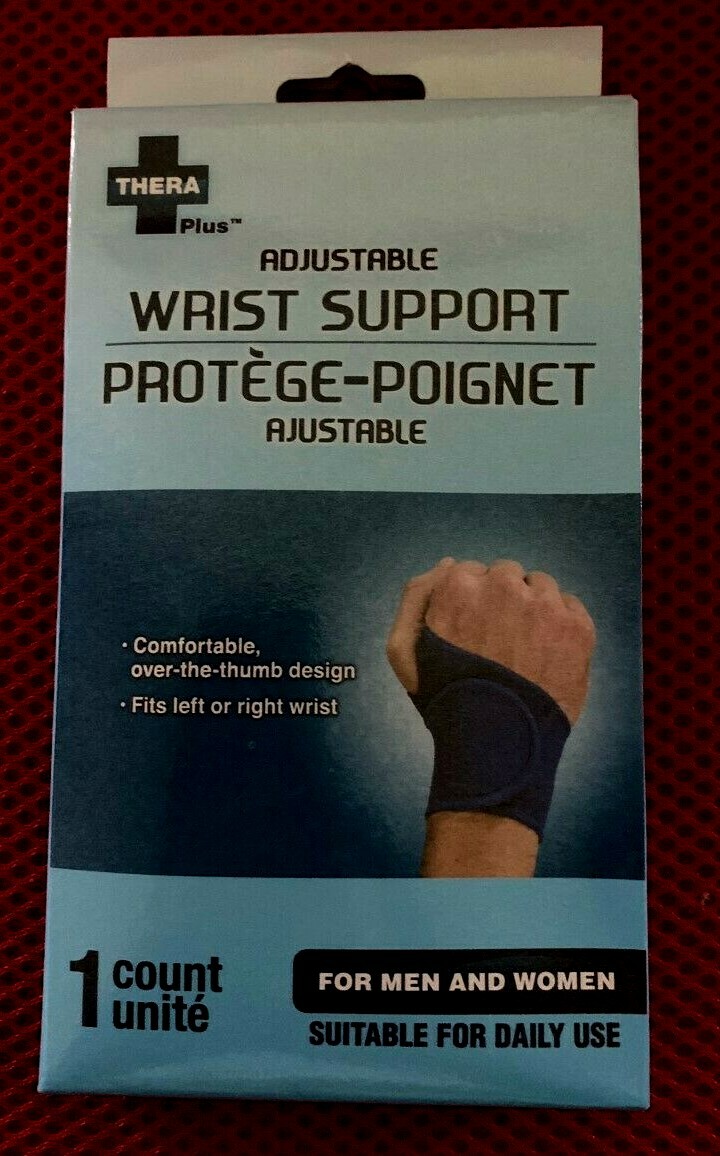 WRIST SUPPORT ADJUSTABLE PROTECTOR THERA 1 Count