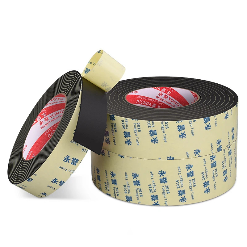 EVA Seal Foam Tape,T Weather Stripping for Door and Window,High Density Single S