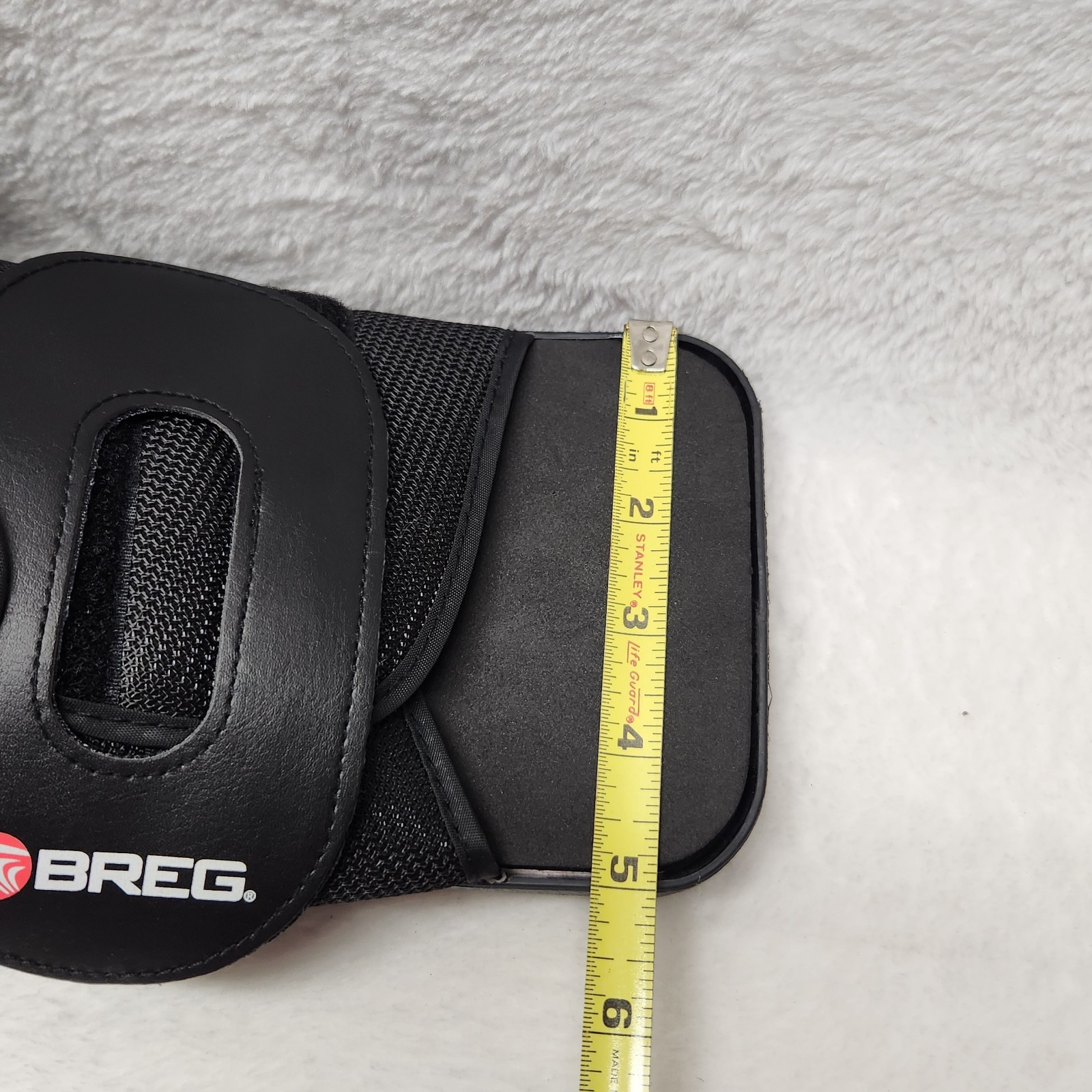 Breg Post-Op Square Toe Shoe Large Unisex Fits Left / Right Foot Black NEW