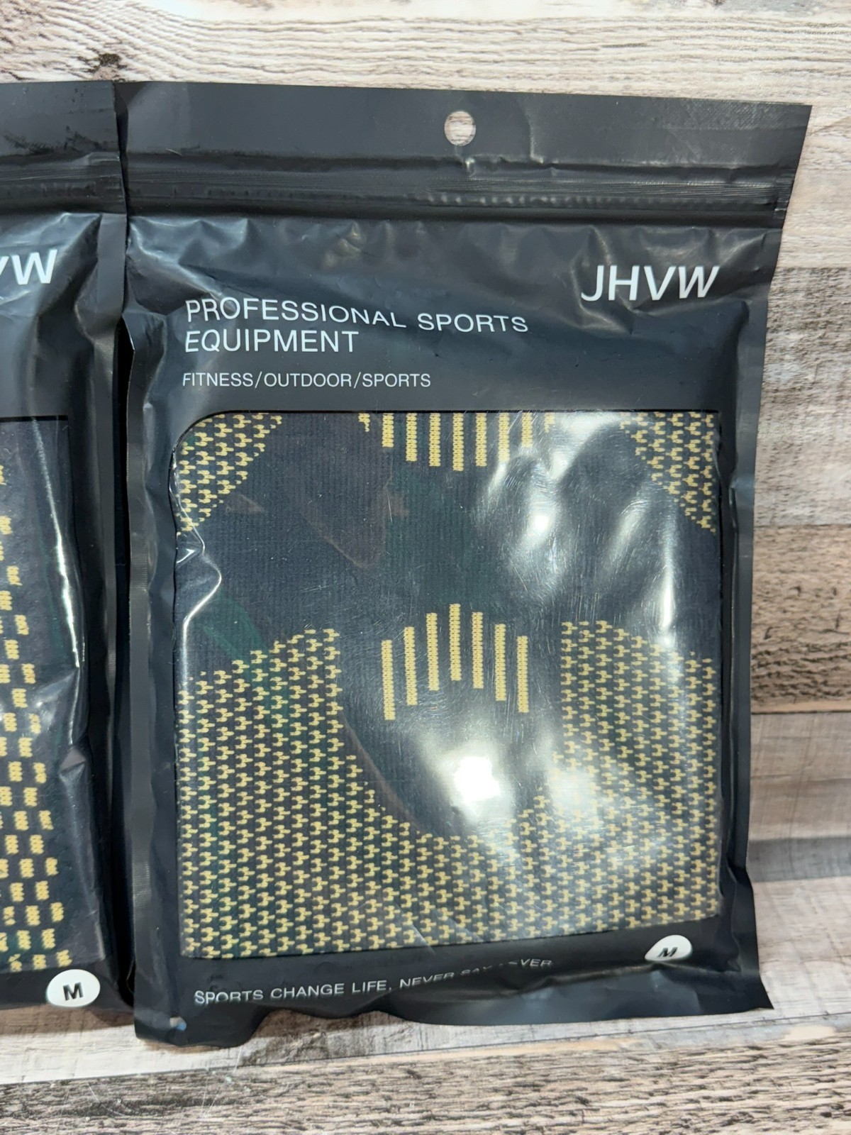 2 Pack JHVW Copper Knee Compression Sleeve Size Medium Volleyball Gym Women