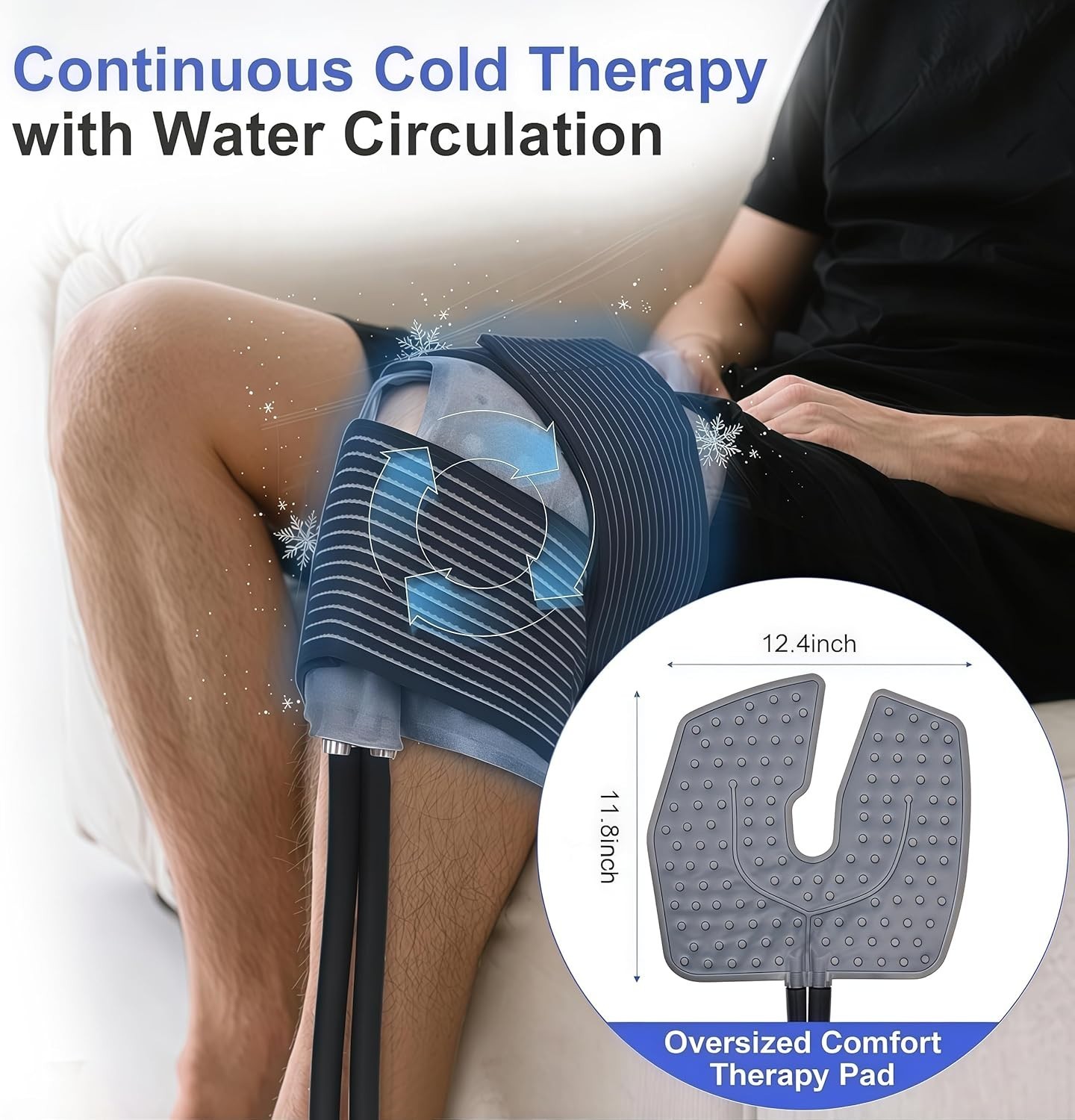 Cold Therapy Machine, Ice Machine for Knee Care After-Surgery, Knee