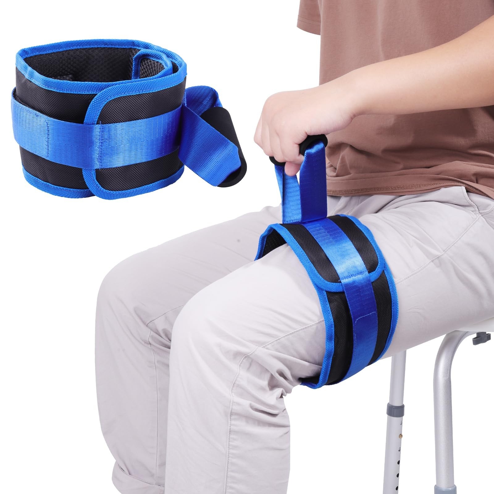 Thigh Lifter Strap for Limited Mobility – Leg Lifter Assistance Belt, Knee Recov