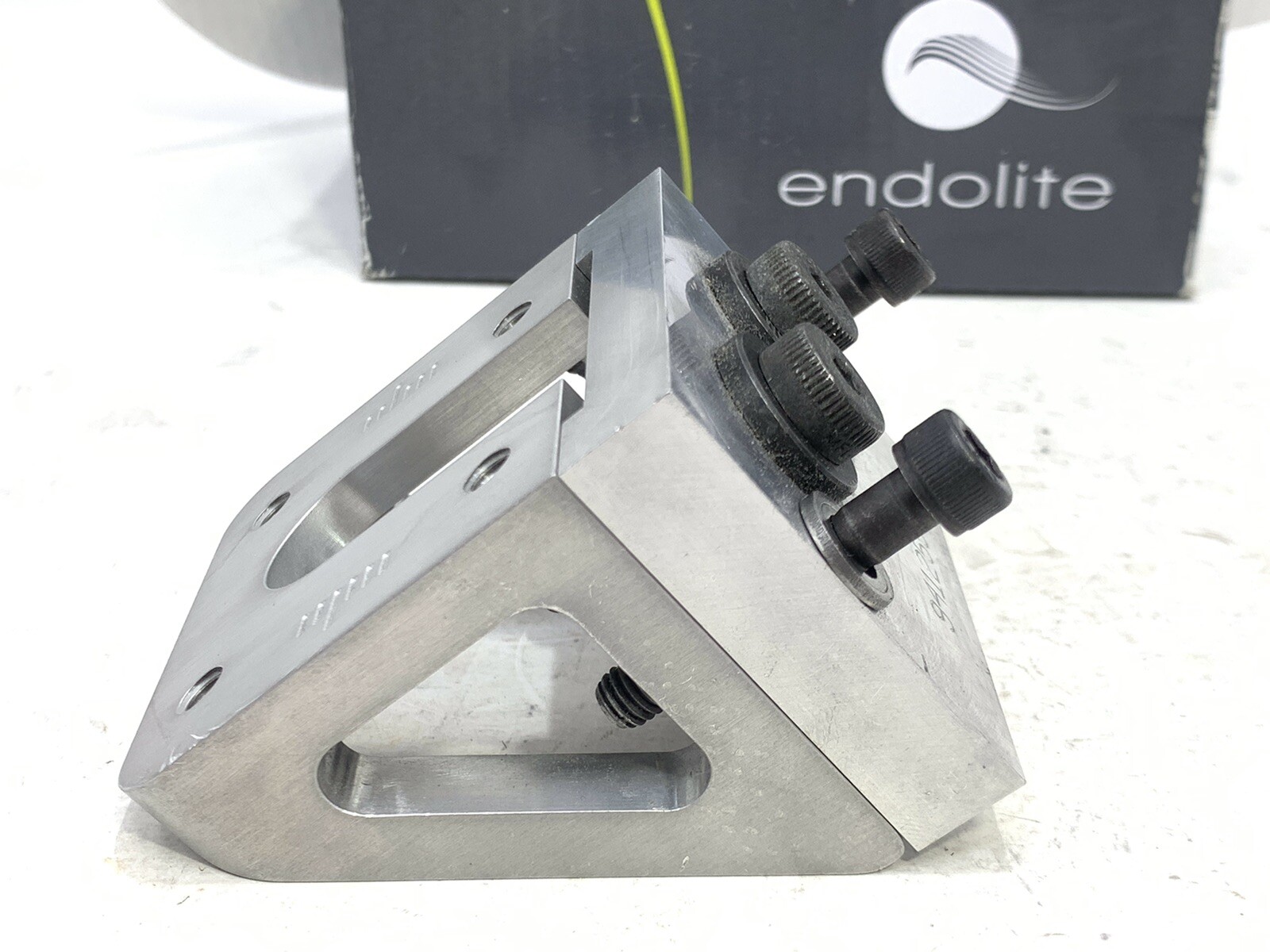 endolite blatchford elite blade cutting jig. prosthetic foot pylon cutting jig