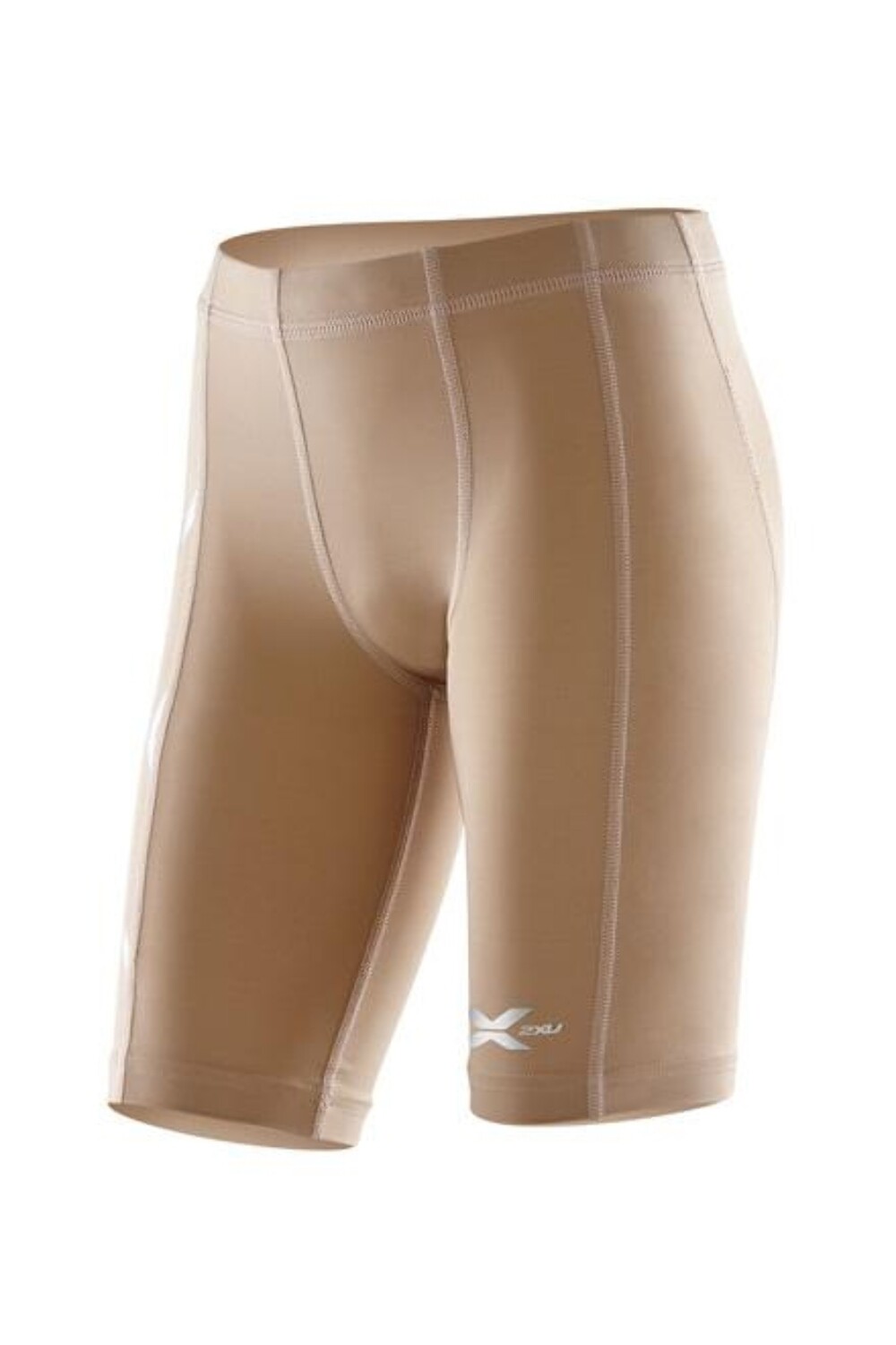 GREAT SAVINGS || 2XU Youth Compression Shorts – Beige/Beige