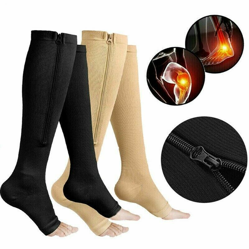 Compression Socks For Men Knee High Boots Size 9 Foot Pain Arch Support Socks