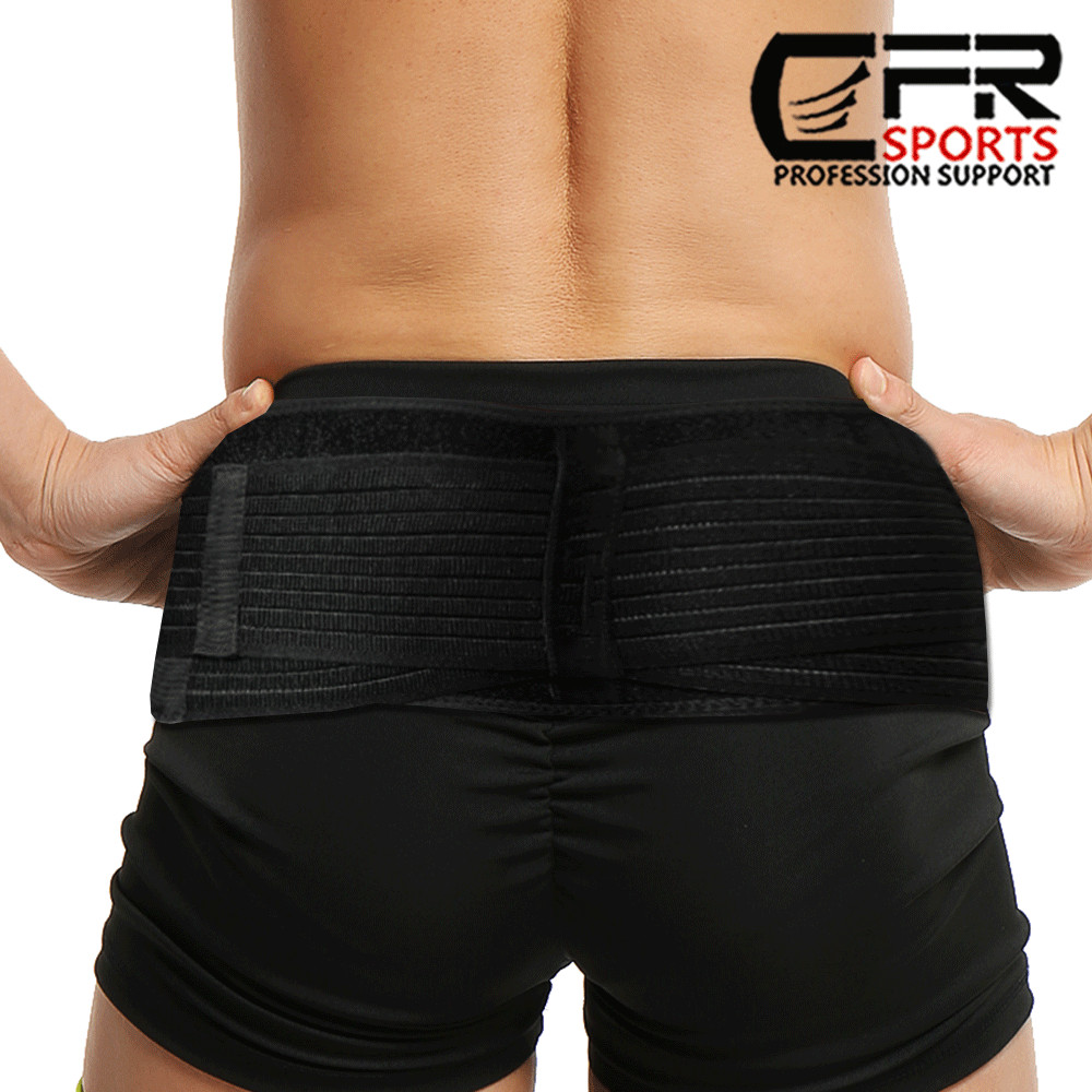 Adjustable Lumbar Support Lower Waist Back Belt Brace Sacroiliac SI Pelvic Pain