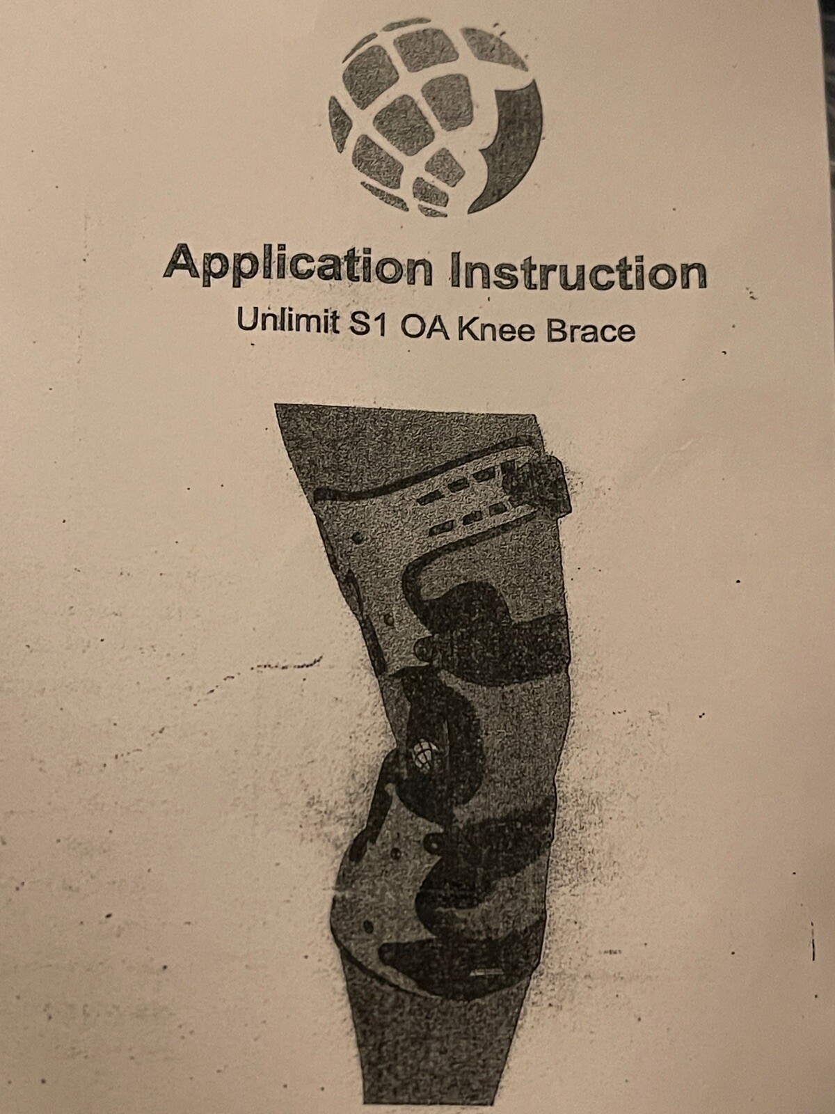 Cobra Unloader OA Knee Brace Medial Right Knee Osteoarthritis Pain