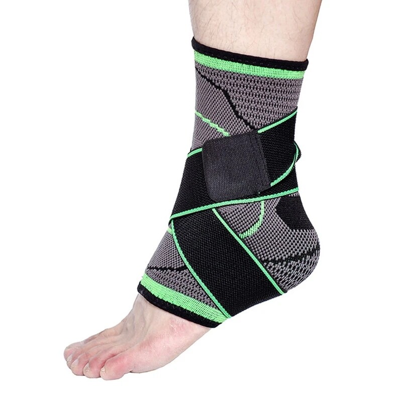1/2Pcs Ankle Support Brace Compression Sleeve Plantar Foot Fasciitis Wrap Sports