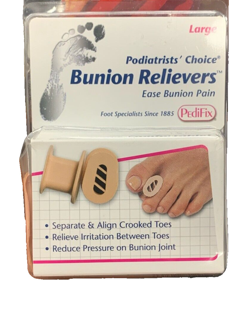 PediFix Podiatrists’ Choice Bunion Relievers, Large, 2/pk