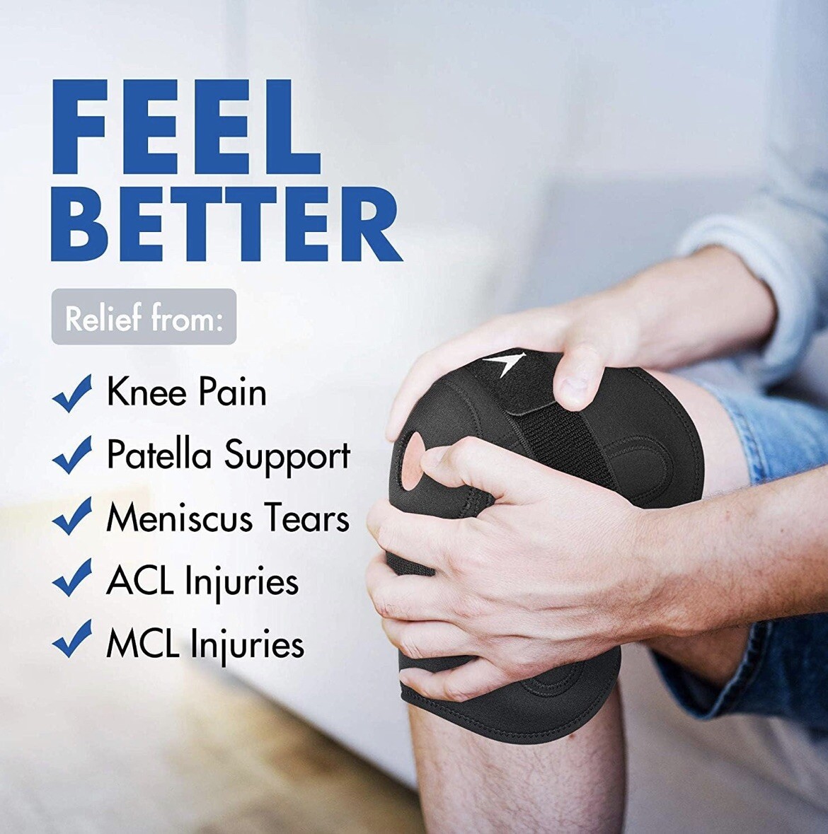 ATX Hinged Knee Brace – Breathable Compression Support for ACL, MCL, Meniscus Te