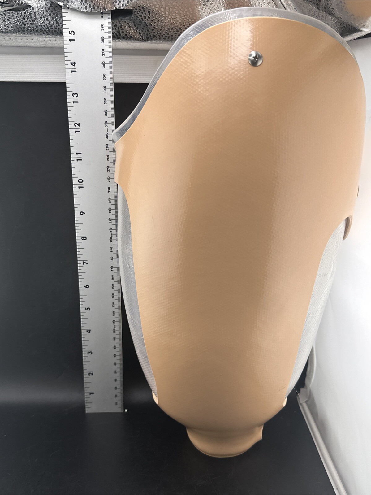 Right Above Knee Prosthetic Socket. Not For Medical Use.