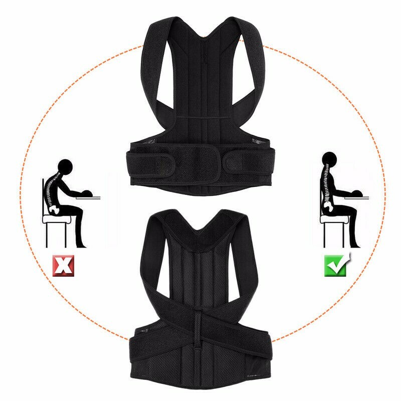 Posture Back Support Shoulder Brace Therapy Spine Support Belt Orthopedic Corset