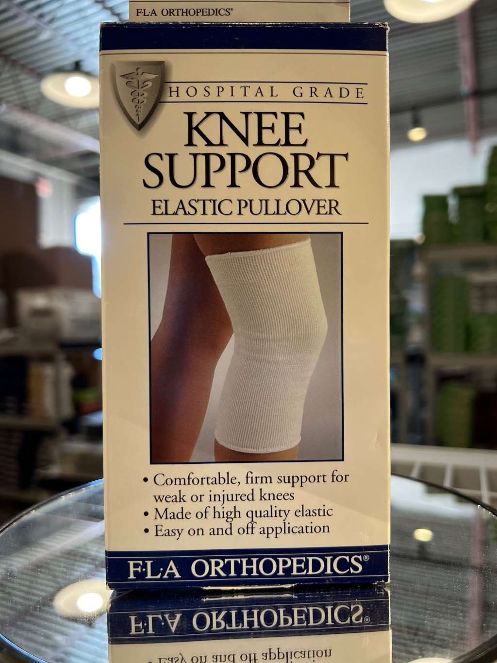 FLA X-Large Knee Support Elastic Pullover White
