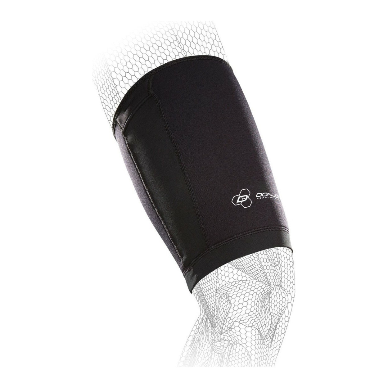 DonJoy Performance Anaform Compression Thigh Sleeve Large Black