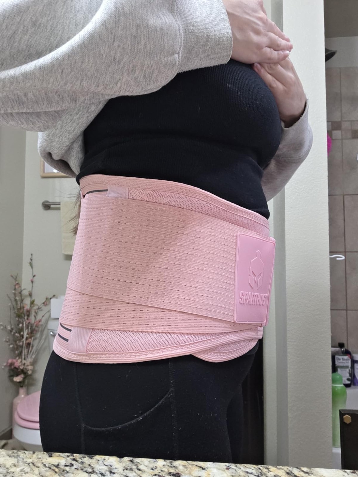 Lumbar Support Back Brace for Herniated Disc – Perfect Fit for 38-44″ Waists