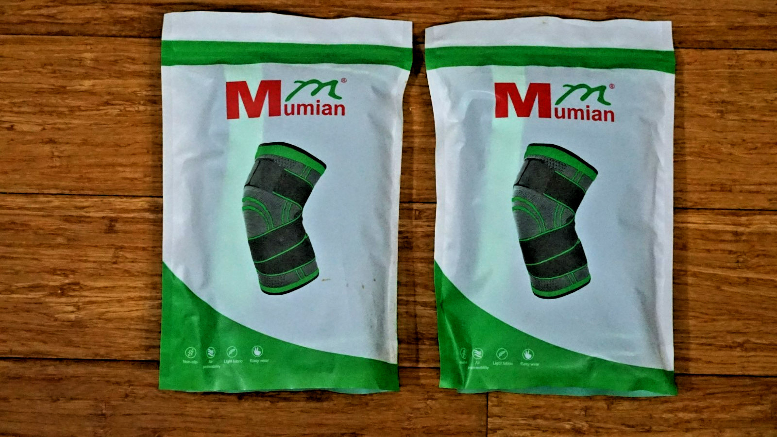 Mumian Knee Brace Compression Sleeve Support XXL (2 packs)