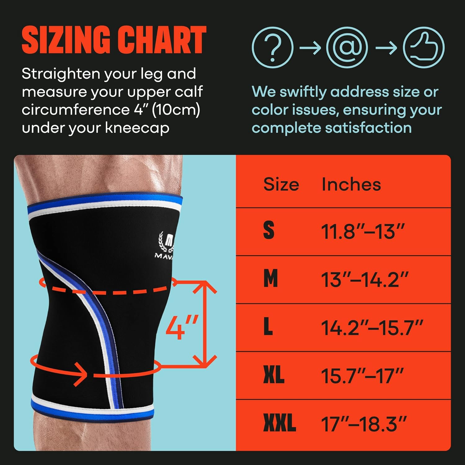 Knee Sleeves Weightlifting Men & Women, 7Mm Neoprene Knee Sleeves for Women and