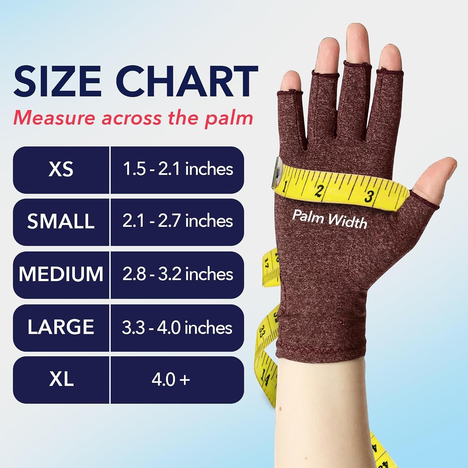 Breathable Compression Gloves for Hands – Ideal for Arthritis & Carpal Tunnel