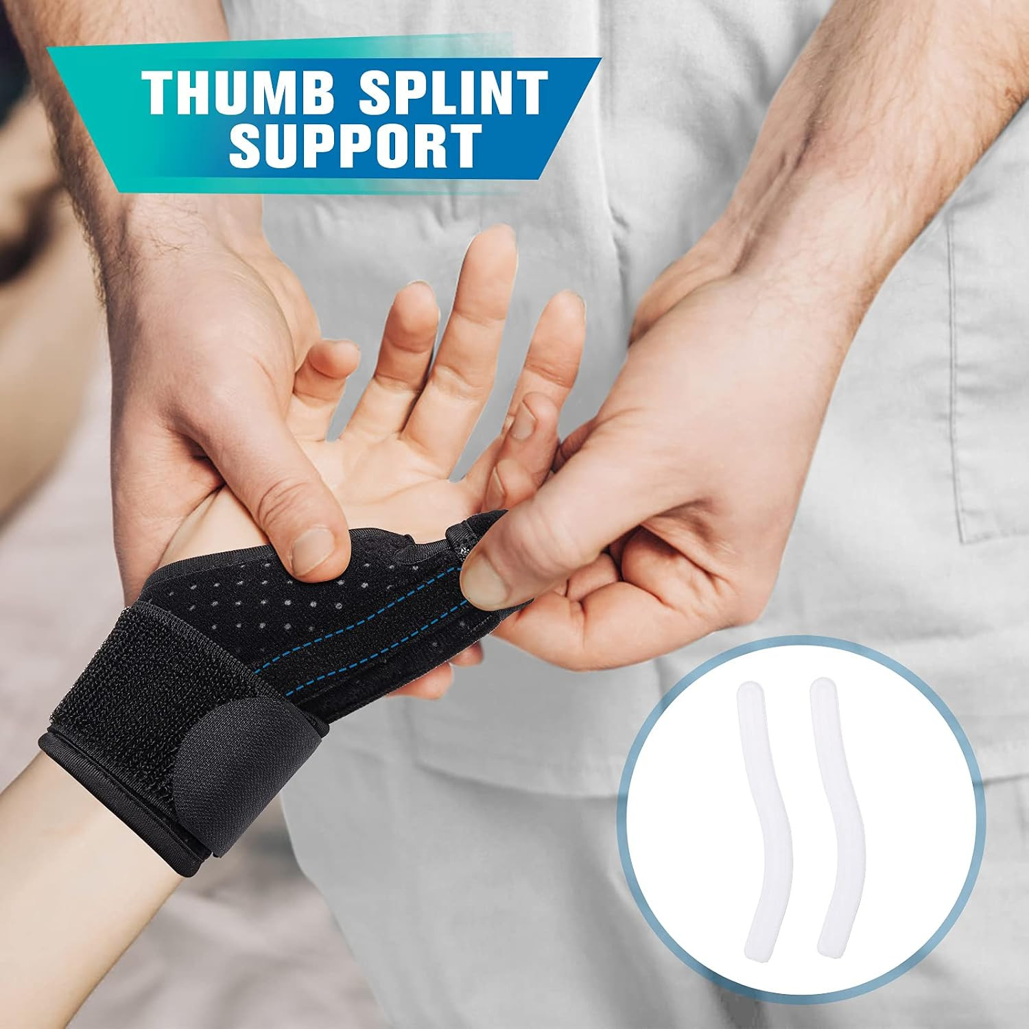 Thumb Splint for Right and Left Hand, Reversible Thumb Brace Trigger Thumb | …