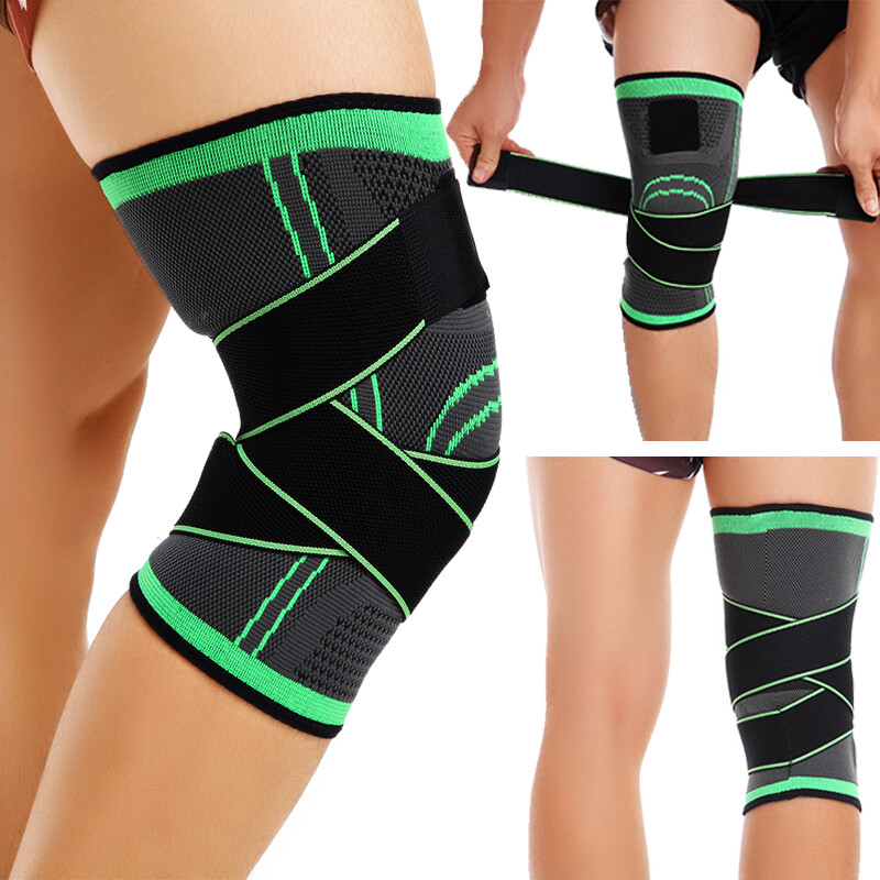 Knee Sleeve Compression Brace Support Sport Running Arthritis Joint Pain Relief