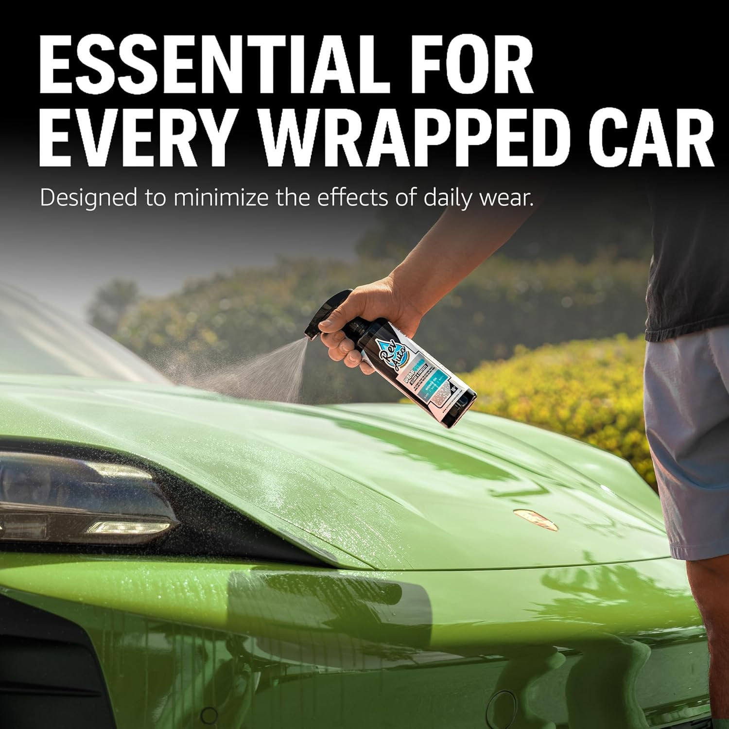Wrap Guard – Cleans, Hydrates & Protects Car Vinyl | Vinyl Wrap Cleaner for Cars