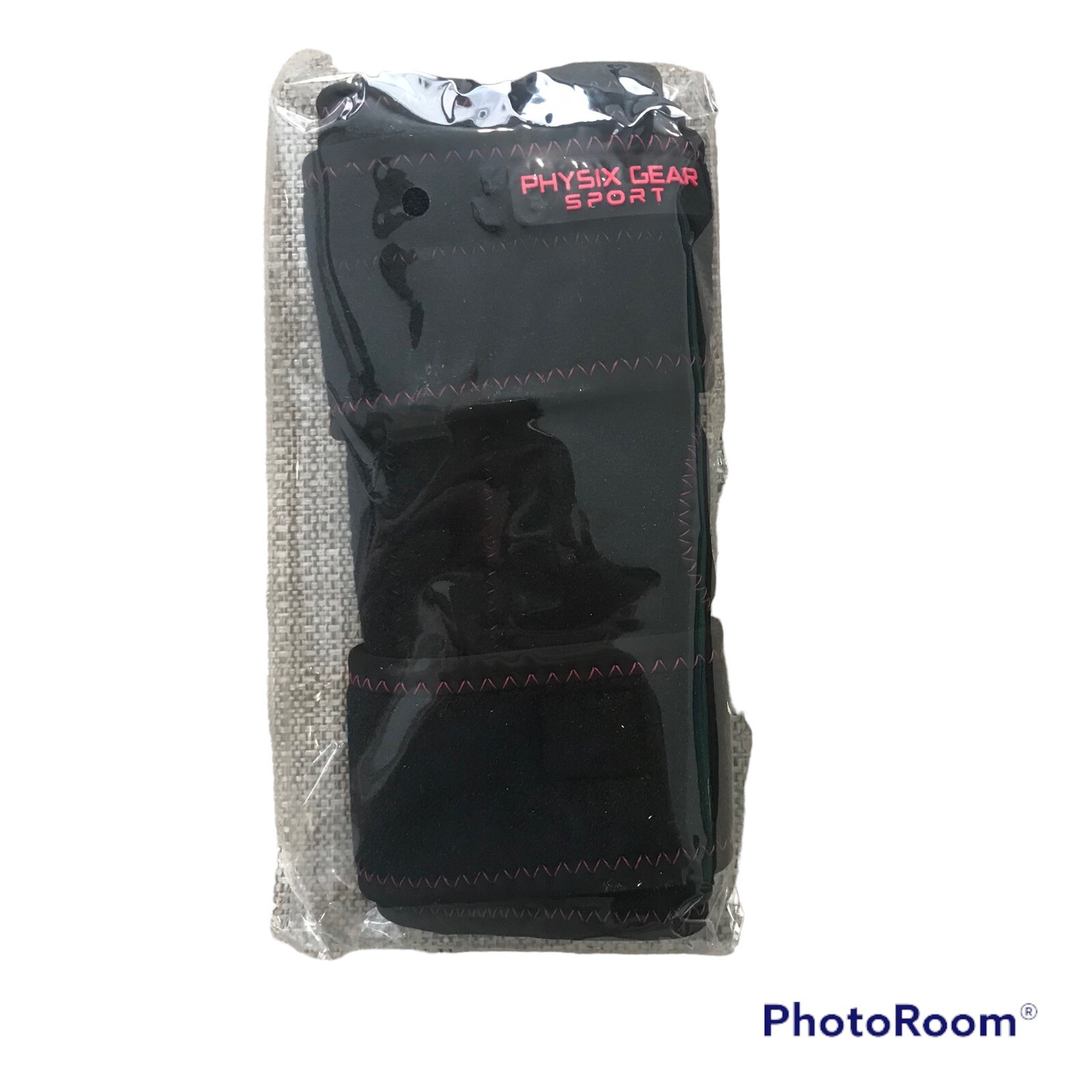 Physix Gear Sport Compression Knee Sleeve Support Brace Black Small New
