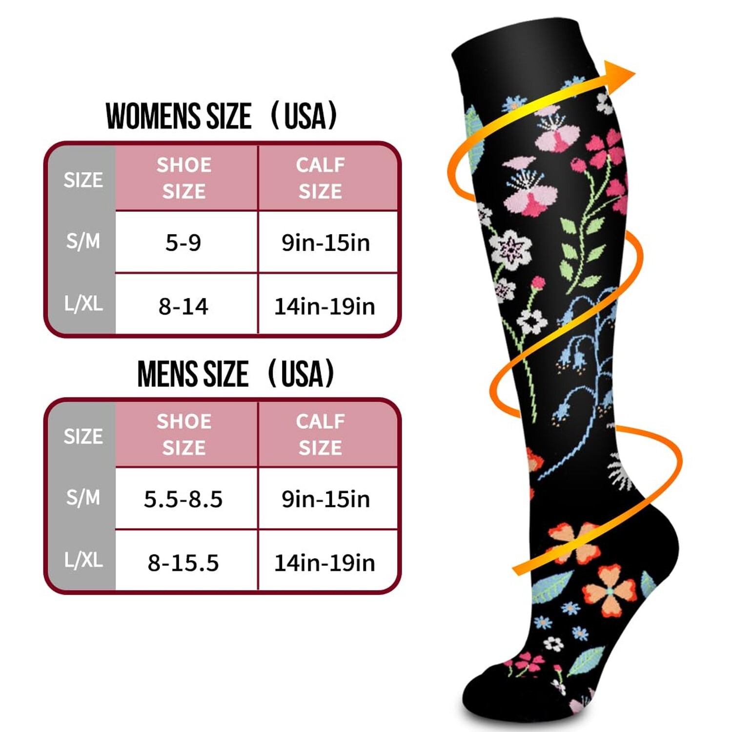 Bluemaple Copper Compression Socks For Women & Men Circulation – Best for Run…